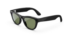 Ray-Ban Meta Skyler, Lesklá černá / G15 Zelená polarizovaná