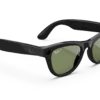 Ray-Ban Meta Skyler, Shiny Black / G15 Green Polarized – Obrázok 3