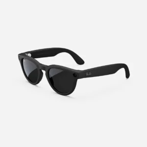 "Ray-Ban Meta Headliner", matinės juodos spalvos / medžio anglies juodumo