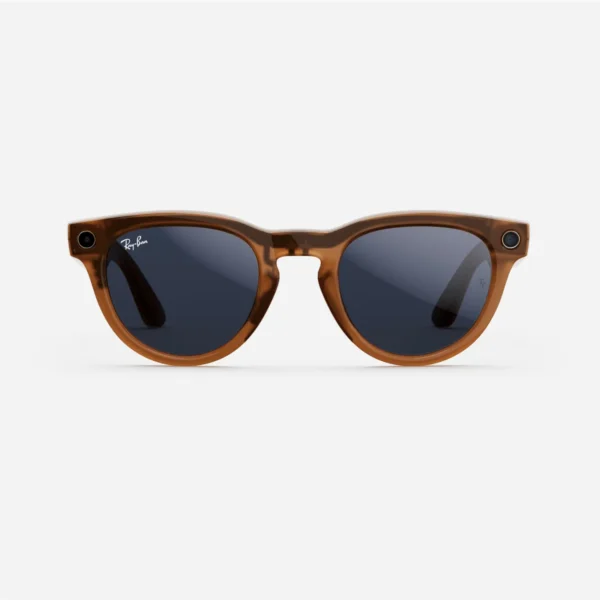 Ray-Ban Meta Headliner, Shiny Caramel / Clear to Sapphire - Slika 3