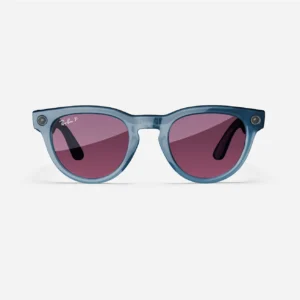 Ray-Ban Meta Headliner, Shiny Jeans / Dusty Red - Obrázok 2
