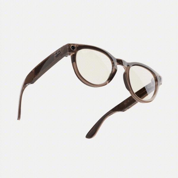 Ray-Ban Meta Headliner, fényes meleg kő / világos és sáfránysárga között