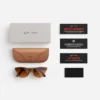 Ray-Ban Meta Skyler, Shiny Caramel / Brown - Image 6