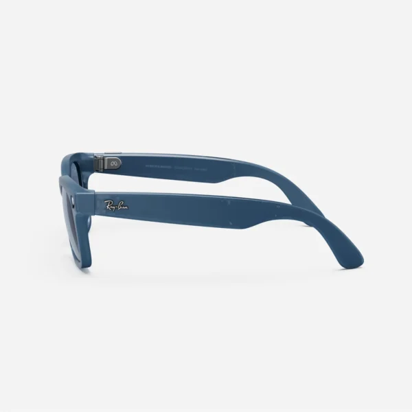 Ray-Ban Meta Wayfarer, Matte Jeans / Dusty Blue - Imagem 4