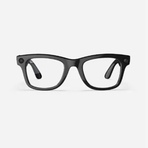 Ray-Ban Meta Wayfarer, Shiny Black / Clear - Image 2