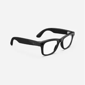 Ray-Ban Meta Wayfarer, Shiny Black / Clear - Image 3