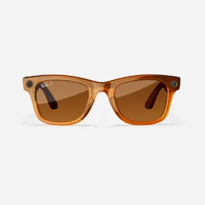 Ray-Ban Meta Wayfarer, Shiny Caramel / Brown - Vaizdas 2