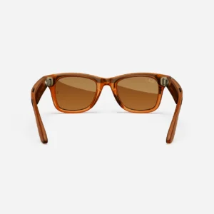Ray-Ban Meta Wayfarer, Shiny Caramel / Brown - Vaizdas 4