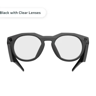 Oakley Meta HSTN, crne s prozirnim lećama