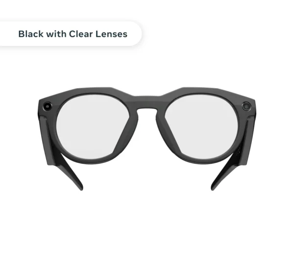 Oakley Meta HSTN, černá s čirými skly