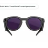 Oakley Meta HSTN, Black with Transitions® Amethyst Lenses - imagine 2
