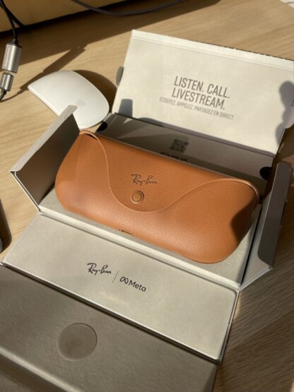 RAY-BAN META WAYFARER RW4006, F: SHINY BLACK, L: CLEAR, S: 50 (Opened / Returned Within 14 Days) - imagine 2