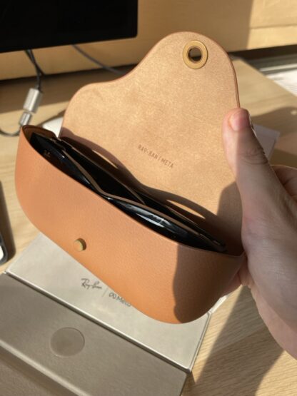 RAY-BAN META WAYFARER RW4006, F: SHINY BLACK, L: CLEAR, S: 50 (Opened / Returned Within 14 Days) - imagine 3
