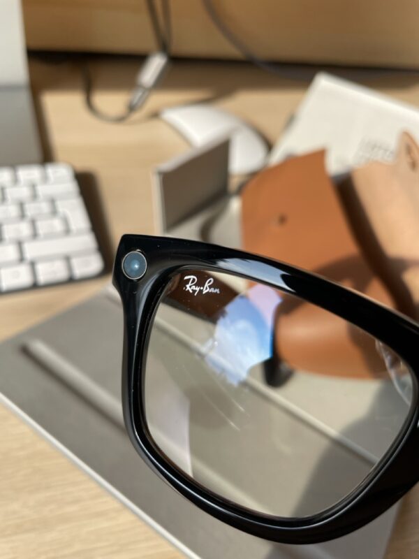 RAY-BAN META WAYFARER RW4006, F: SHINY BLACK, L: CLEAR, S: 50 - Εικόνα 10