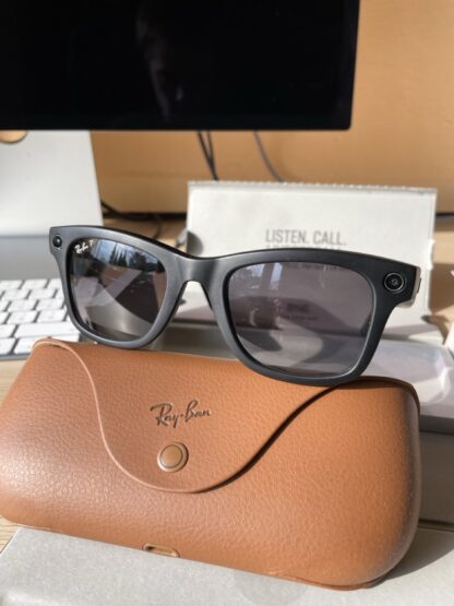 RAY-BAN META WAYFARER RW4006, F: MATTE BLACK, L: POLAR GRADIENT GRAPHITE, S: 50 (Opened / Returned Within 14 Days) - imagine 10