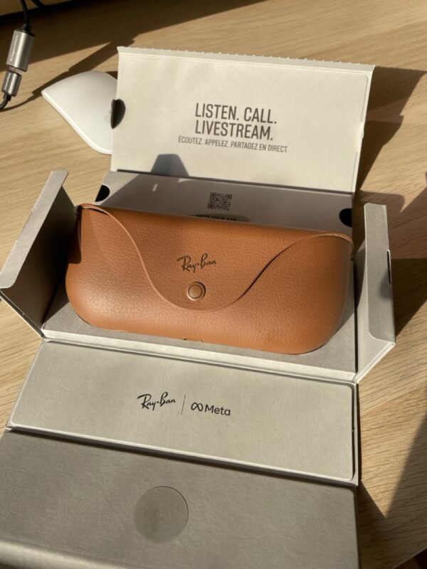 RAY-BAN META WAYFARER RW4006, F: MATTE BLACK, L: TRANSITIONS SAPPHIRE, S: 50 - Kép 2