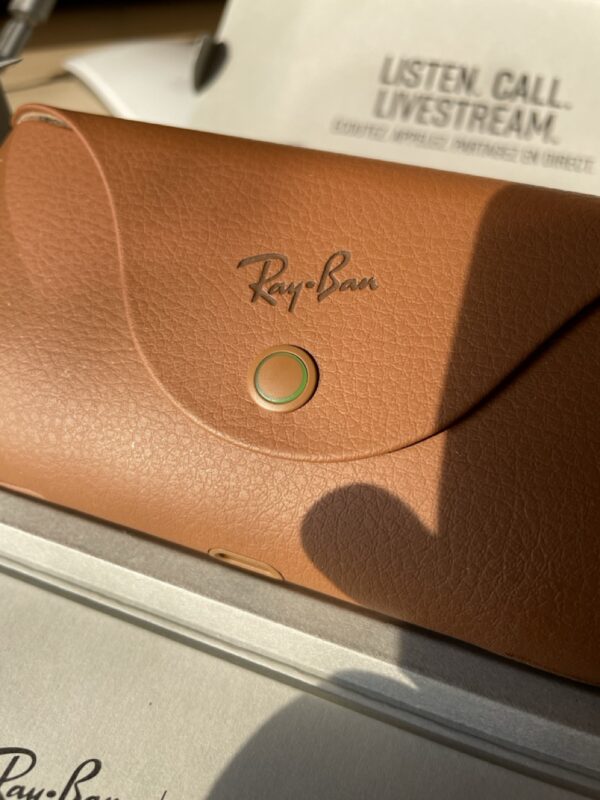 RAY-BAN META WAYFARER RW4006, F: MATTE BLACK, L: TRANSITIONS SAPPHIRE, S: 50 - Kép 3