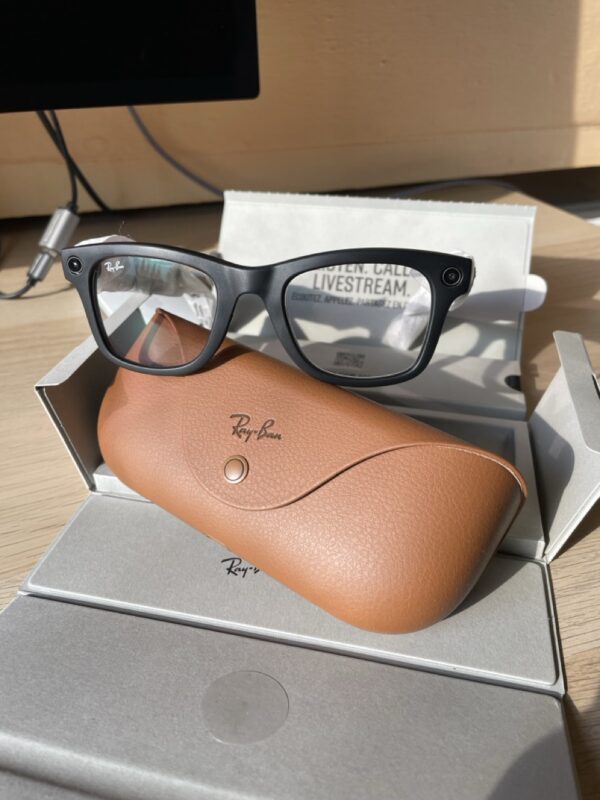 RAY-BAN META WAYFARER RW4006, F: MATĒTS MELNS, L: PĀREJAS PELĒKS, S: 50