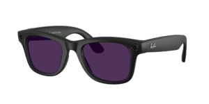 Ray-Ban Meta Wayfarer Matte Black Amethyst