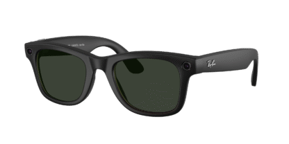 Ray-Ban Meta Wayfarer Matte Black Green G-15