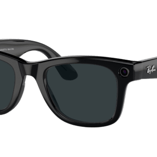 Ray-Ban Meta Wayfarer Shiny Black Grey