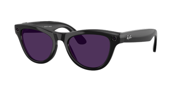 Ray-Ban Meta Skyler Shiny Black Amethyst