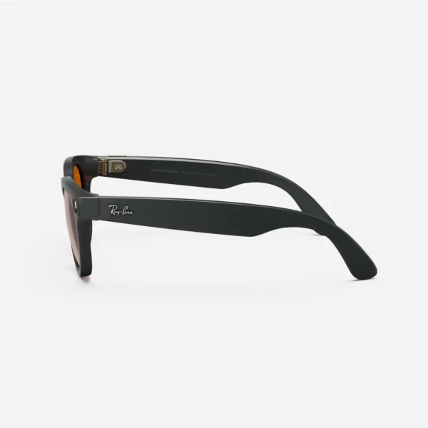 Ray-Ban Meta Headliner, Matte Bloody Black / Dark Brown Polar – Image 5