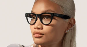 Ray-Ban Meta Skyler, Shiny Black / Clear - slika 5