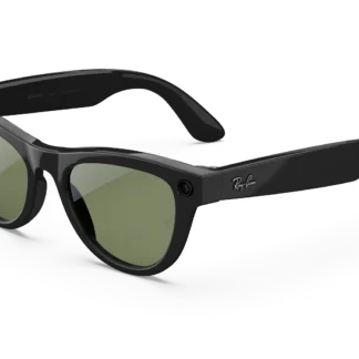 Ray-Ban Meta Skyler, Блестящо черно / G15 Green