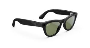 Ray-Ban Meta Skyler, Shiny Black / G15 Green - slika 3