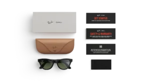 Ray-Ban Meta Skyler, Shiny Black / G15 Green - slika 5