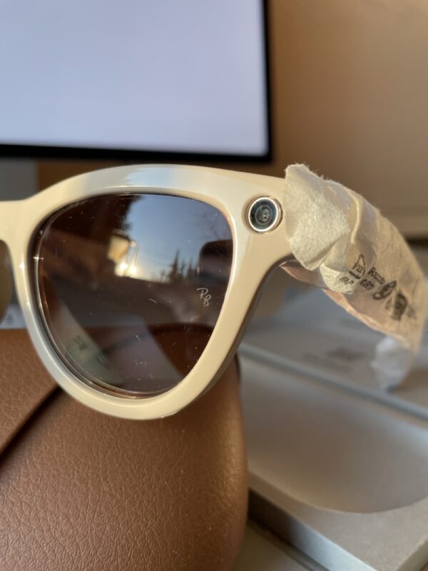 RAY-BAN META SKYLER RW4010, F: SHINY CHALKY GRAY, L: GRADIENT CINNAMON PINK S: 52 - Изображение 3