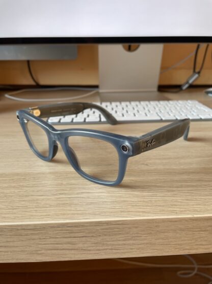 RAY-BAN META WAYFARER RW4006, F: MATTE JEANS, L: TRANSITIONS GRAY, S: 50 - Pilt 2