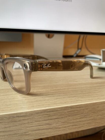 RAY-BAN META WAYFARER RW4006, F: SHINY WARM STONE, L: TRANSITIONS WATERMELON RED, S: 50 - Изображение 2