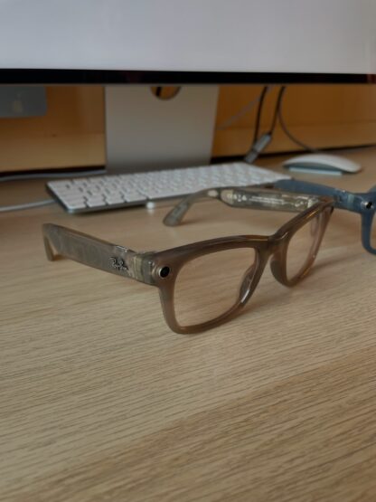 RAY-BAN META WAYFARER RW4006, F: SHINY WARM STONE, L: TRANSITIONS WATERMELON RED, S: 50 - Изображение 5