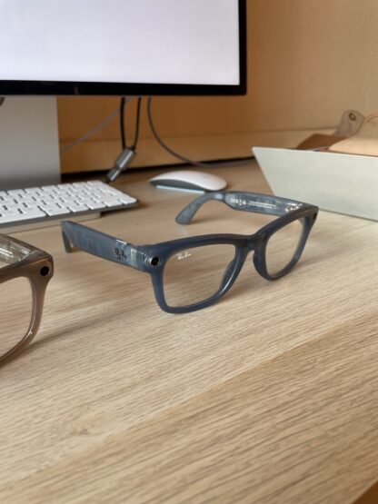 RAY-BAN META WAYFARER RW4006, F: SHINY WARM STONE, L: TRANSITIONS WATERMELON RED, S: 50 - Изображение 6