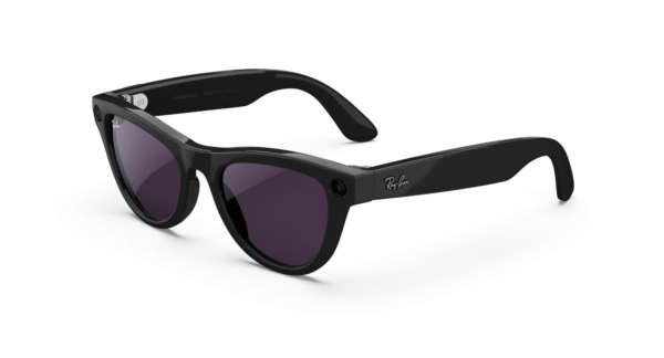 Ray-Ban Meta Skyler, Shiny Black / Clear to Amethyst Transitions®