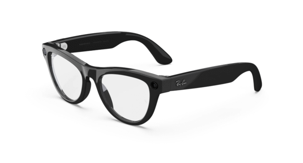 Ray-Ban Meta Skyler, Shiny Black / Clear to Amethyst Transitions® - Obrázek 2