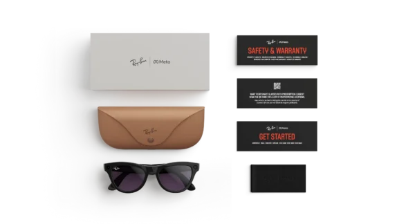 Ray-Ban Meta Skyler, Shiny Black / Clear to Amethyst Transitions® - Obrázek 5