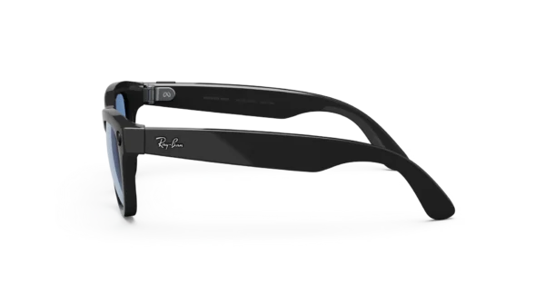 Ray-Ban Meta Skyler, Shiny Black / Cerulean Blue Transitions® - Obrázek 6