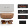 Ray-Ban Meta Skyler, Shiny Caramel Transparent / Brown – Obrázok 5