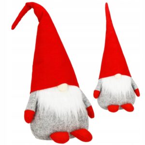 VELKÝ VÁNOČNÍ GNOPE SANTA CLAUS GNOME VÁNOČNÍ DÁRKOVÁ DEKORACE