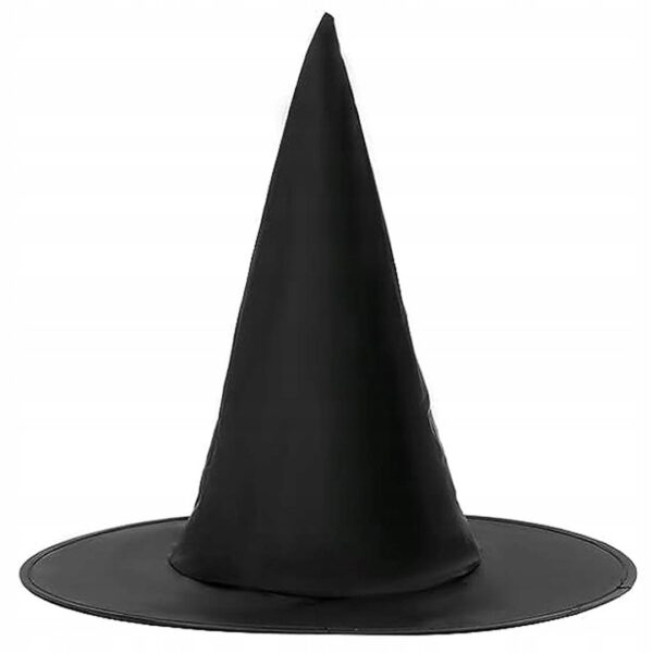 HALLOWEENSKÝ ČARODĚJNICKÝ KLOBOUK 39 cm DISGUIZOVÝ KOSTÝM