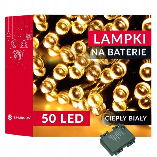 ŠVENTINĖS MEDŽIŲ ŠVYTURIAI IŠORINIAI/INTERNERNALINIAI 5.5m 50 LED 8 FUNKCIJOS ŠILTOS BALTOS spalvos laikmatis GARLANDIJA