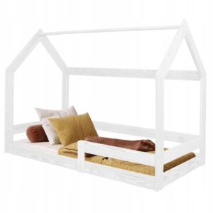 CHILDREN’S HOUSE BED 160x80cm WOODEN FOR CHILDREN + FRAME