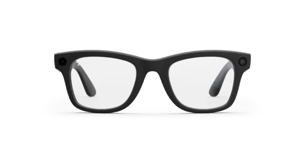 ray-ban-meta-wayfarer-matte-black-clear-gen-2-2 Ray-Ban Meta Wayfarer (Gen 2) Matte Black Clear Lenses