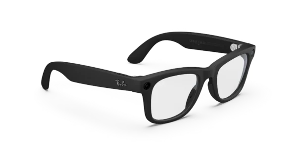 ray-ban-meta-wayfarer-matte-black-clear-gen-2-3 Ray-Ban Meta Wayfarer (Gen 2) Matte Black Clear Lenses