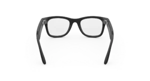 Ray-Ban Meta Wayfarer (Gen 2) Matte Black Clear Lenses - Image 4