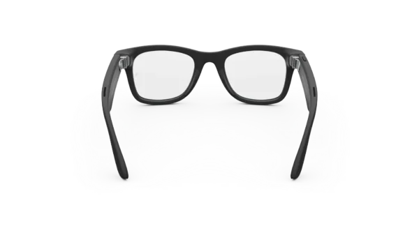 ray-ban-meta-wayfarer-matte-black-clear-gen-2-4 Ray-Ban Meta Wayfarer (Gen 2) Matte Black Clear Lenses