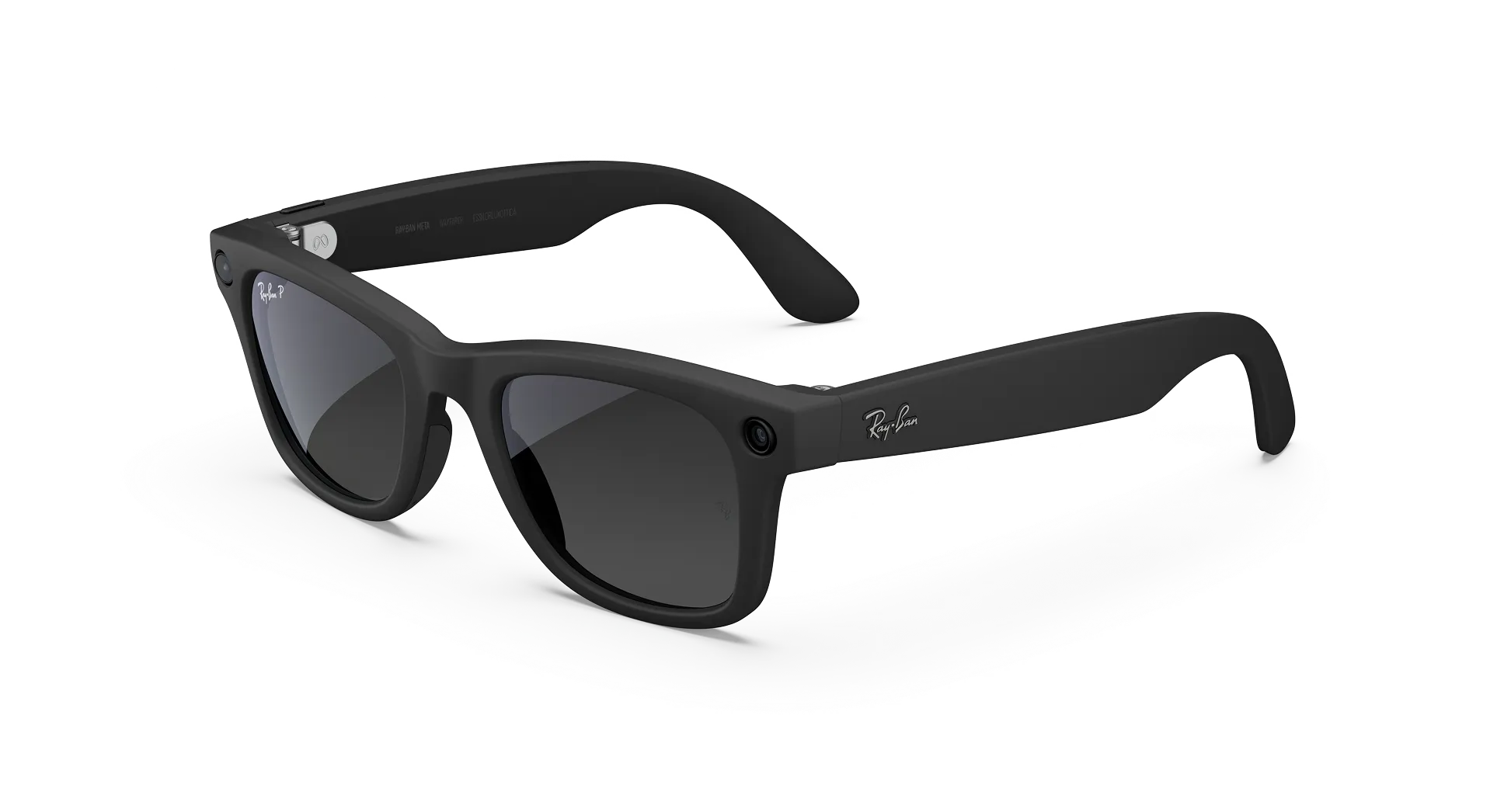 Ray-Ban Meta Wayfarer (Gen 2) Matte Black Gradient Graphite - Image 1